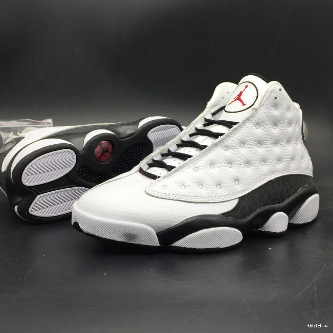 TBK mens white RETRO black AND 13 "LOVE SNGL RESPECT"  888164-112 JORDAN DAY AIR 0809